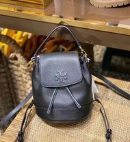 黑色快閃特價🖤 限購 Tory Burch 牛皮背包backpack一袋三個拎法 背包/手提/單肩