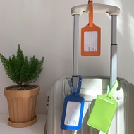 Luggage card leather portable boarding pass travel Luggage Tag leather portable Check-In boarding pa