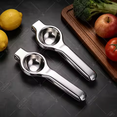 Multifunctional Manual Citrus Juicer Stainless Steel Lemon Squeezer Juicer Hand Press Lemon Lime Squ