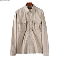 GIO APPAREL | Ston3 Isl4nd Overshirt Jacket Casual Nylon Waterproof 080