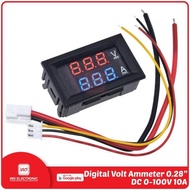DIGITAL VOLT METER AMPERE METER DC 100V 10A VOLTMETER AMMETER 100V 10A easywa53