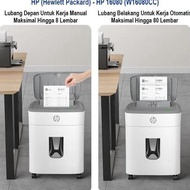 hp 16080 Automatic & Manual, Paper Shredder - Paper Shredder (Hewlett Packard), Capacity 80 sheets, 