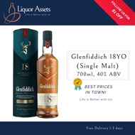 Glenfiddich 18YO (Single Malt) 700ml 40% ABV With Gift Box
