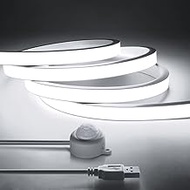 5V USB Motion Sensor COB LED Light Strip 3.3FT/1M Motion Activated Indoor Under Bed Lights Under Cab