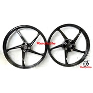 AJI Racing G500 Sport Rim 5 Batang (BLACK) Y15 Y16 Size 1.60 1.60