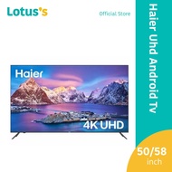 Haier UHD Android TV (50"/58") H50K6Ug Plus/H58K66Ug Plus