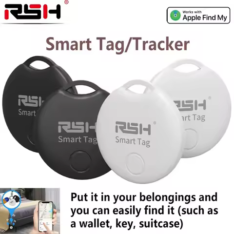 RSH Smart Tracker for Apple Find My APP Smart Bluetooth Tracker Tag Anti Lost Reminder Locator Key F
