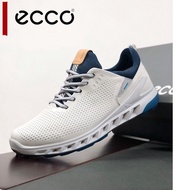 Ecco รองเท้าผ้าใบ รองเท้าวิ่ง หนังวัวแท้ เหมาะกับฤดูใบไม้ผลิ สําหรับผู้ชาย 102104
