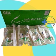 S 3A GEA INFUSION SET CHILD/INFUSET ANAK GEA 50EA/SELANG INFUS T 3R