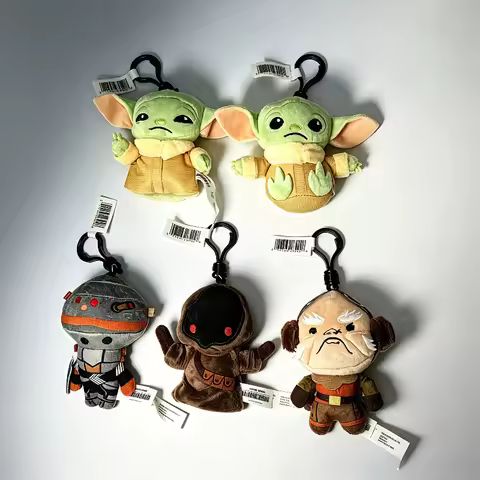 The Mandalorian Classic Yoda Baby Plush Pendant Series Handmade Children's and Boys' Toys Birthday G