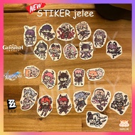 Sticker Sticker Jelee Honkai Star Rail Genshin HSR ZZZ Zenless Zone Zero Durin Dialyn Banyue Lauma F