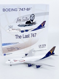NG1: 400 American Atlas Airlines B747-8F Passenger Aircraft N863GT Aircraft Model Alloy Collection