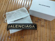 Balenciaga 巴黎世家 精品皮手環 黑金 實搭好看 男女皆可  非dior  celine