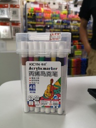 Kicyn 丙烯馬克筆48色 acrylic marker