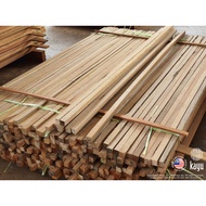 Kayu Balau Solid Wood 1" x 1" (2 ft)