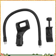Gooseneck Mic Stand Mic Flexible Gooseneck Clamp Microphone Stand 360 Degree Flexible Gooseneck Micr