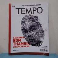 MAJALAH TEMPO BAGAIMANA BOM THAMRIN DIRENCANAKAN