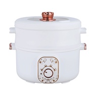 ST/🎀New Home Kitchen Binaural Multi-Functional Electric Cooker Electric Food Warmer Non-Stick Cooker Split Electric Chaf