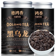 Ready Stock spot Black Oolong Strong Fragrance Type Fujian Premium Oolong Tea Canned Charcoal Techni