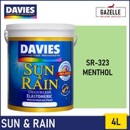 Davies Sun & Rain Acrylic Elastomeric Paint - Greens 4L