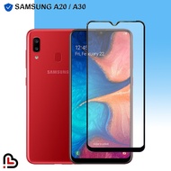 Tempered Glass Samsung A20 A30 Anti-Scratch Full Cover Glass