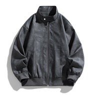 เสื้อโค้ทเสื้อกันลมเสื้อกันลมคอตั้งลายทางสำหรับผู้ชายเสื้อโค้ท6XL ขนาดใหญ่กันน้ำขนาดพิเศษ8XL สำหรับต