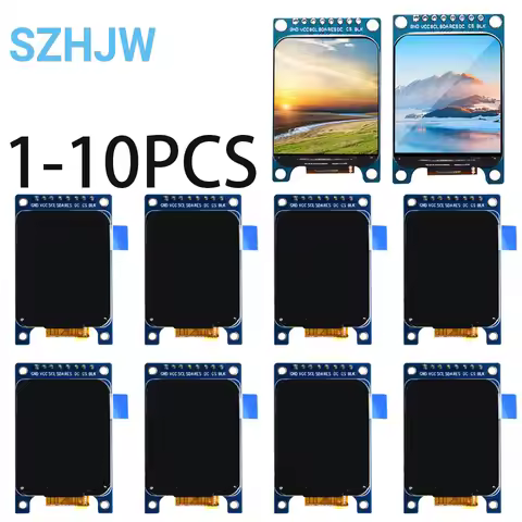 1-10PCS 1.54" 240x240 IPS TFT LCD Display Module SPI ST7789 for Arduino Raspberry Pi DIY