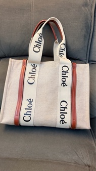 Chloe woody tote 托特包 中號