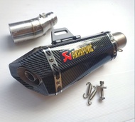 ชุดท่อสลิปออนZ Ninja 250-300 +AK ช็อตตี้เคฟล่า