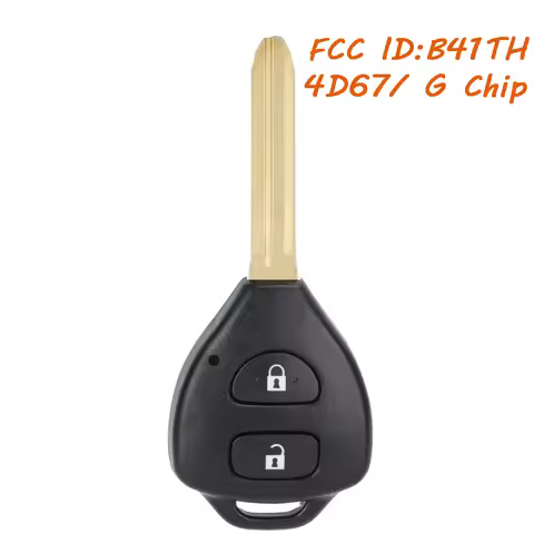B41TH for Toyota Yaris Vigo Innova Hiace Hilux 2007-2014 Smart Remote Key Fob 4D67/ G Chip TOY43 314