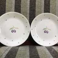 Corelle Plum Dinner Plate 10.5 inch Set of 2