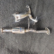 Honda Civic FB 1.5 Hybrid Exhaust Downpipe & Front pipe