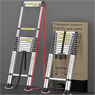 Telescoping Ladder Extension Telescopic Collapsible - 16.5 FT Rv Telescope Foldable Extendable Tall 