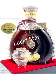 Remy Martin Louis XIII 700ml / 70年代 白頭 人頭馬 路易十三 干邑 透明盒. 水晶樽