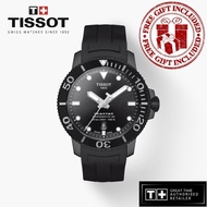 Tissot T120.407.37.051.00 Gent's Seastar 1000 PowerMatic 80 Silicone Strap Watch