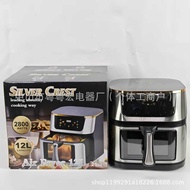 12L6L Air fryer Multifunctional Visual Touch Screen Oven Large Capacity Air fryer Electric fryer Fre