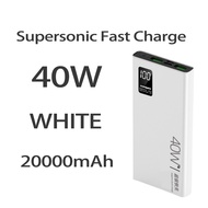 🇸🇬 [In Stock]40W Super Fast Charge Power Bank 30000mAh Mini Large Capacity Power Bank 充电宝