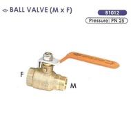 Ball Valve (Mxf) Size 3/ 4M X 3/4F - Sailing B1012