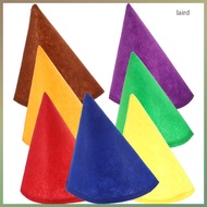 7 Pcs Dwarf Costume Red Gnome Hat Party Christmas Cosplay Supplies Decorative Props Cap Man