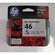 A5 **Original HP 46 ( CZ638AA ) Tricolor Ink Cartridge Ready Stock Malaysia