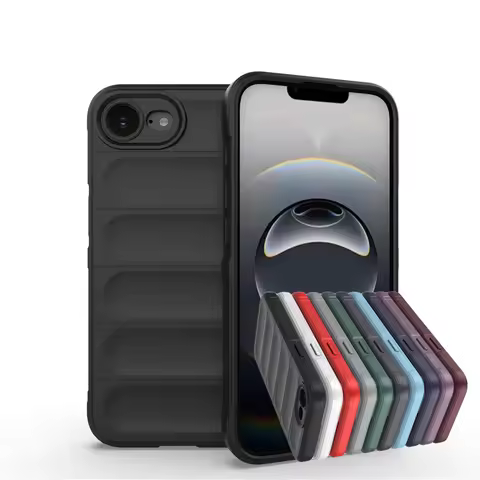 For iPhone 16E Cover For iPhone 16E 11 12 13 14 15 16 Pro Max Case Shockproof Rubber Silicone Protec