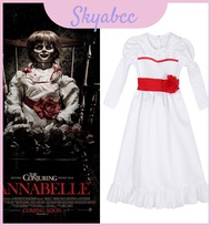 Gorgeous White Annabelle Creation Halloween Dress for Cosplayers
