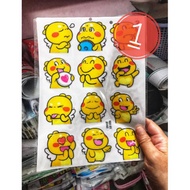 Embossed Sticker