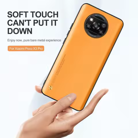 Comfortable Leather Phone Case For Xiaomi Poco X3 Pro Shockproof Cover On Mi Poco X 3 NFC M4 3pro 3n
