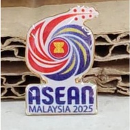 *MAGNET*  FOR [ASEAN] ASEAN MALAYSIA 2025 with epoxy with Badges with magnet Asean must buy magnet