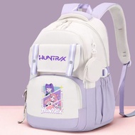 TONYOOG ความจุขนาดใหญ่ กระเป๋าเป้ Kpop Demon Hunters หลายชั้น การ์ตูน กระเป๋าเรียน แฟชั่น ไนลอน กระเ