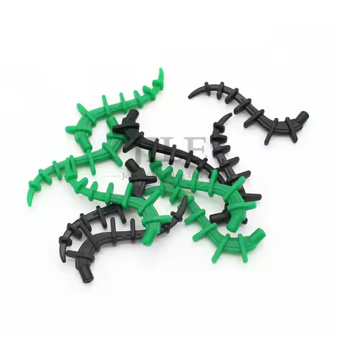 20pcs Moc Plant Vine Seaweed Appendage Spiked Bionicle Spine 55236 DIY Enlighten Compatible Building