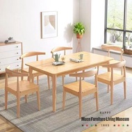 日式實木餐桌椅組合原木橡木抽拉簡約飯枱 岩板 餐桌 餐枱 一桌四椅 一桌六椅 長方形食飯枱 實木折疊 餐桌椅組合 餐邊櫃 兩用可伸縮長方形 多功能酒櫃吧 檯桌 一體櫃 伸縮折疊隔斷家用靠墻櫃 dini