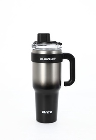 LATINVIA เบาะรองนั่งเซรามิก ขวดน้ำ tumbler กระติกน้ำ กระบอกน้ำ สแตนเลส 316 เก็บร้อนเก็บเย็น 1200ML ใ