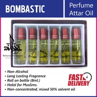 BOMBASTIC - Perfume Attar Oil - (6 x 8ml)